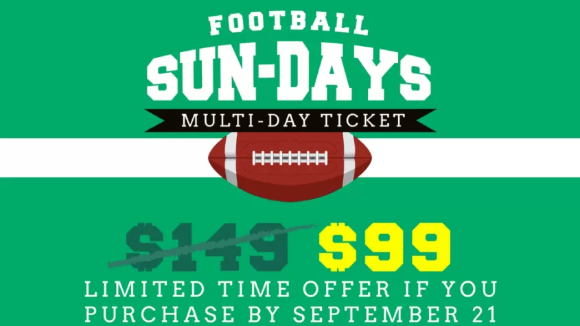 NFL Sundays at Brightwater Lagoon