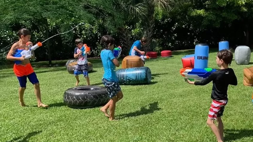 water wars at brightwater lagoon