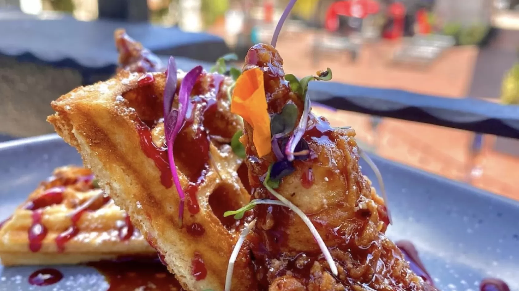 downtown fort myers chicken and waffles