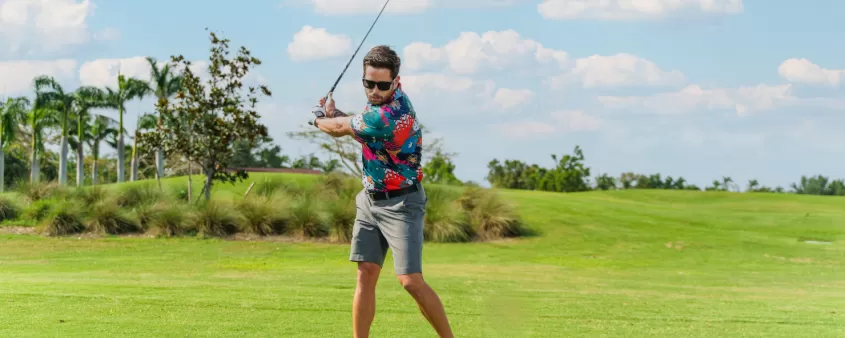 Golf in breathtaking nature