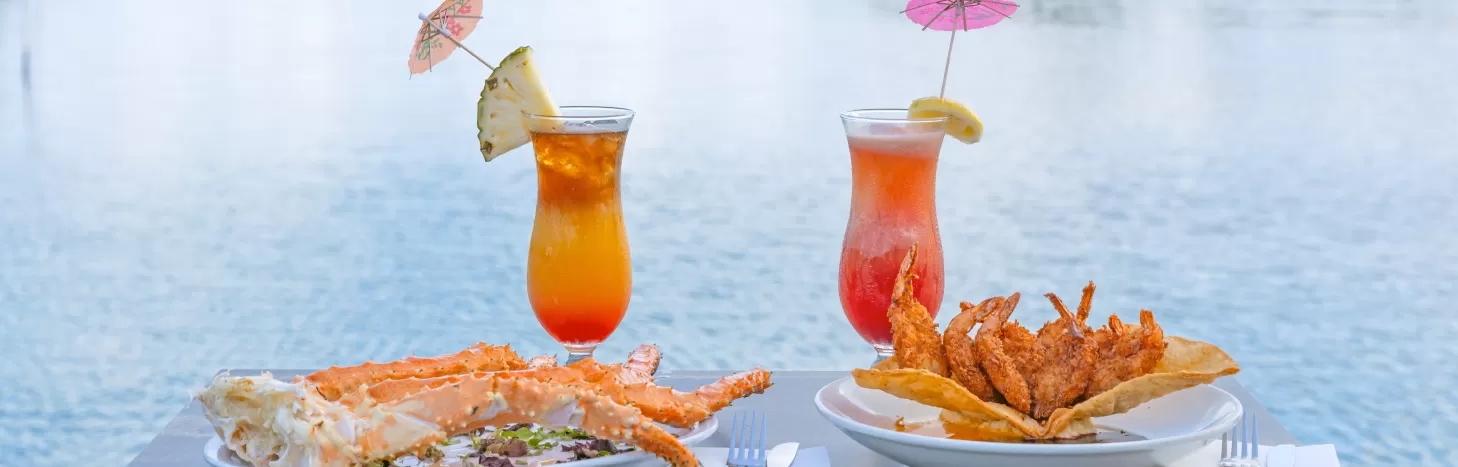 Food at Coconut Jacks