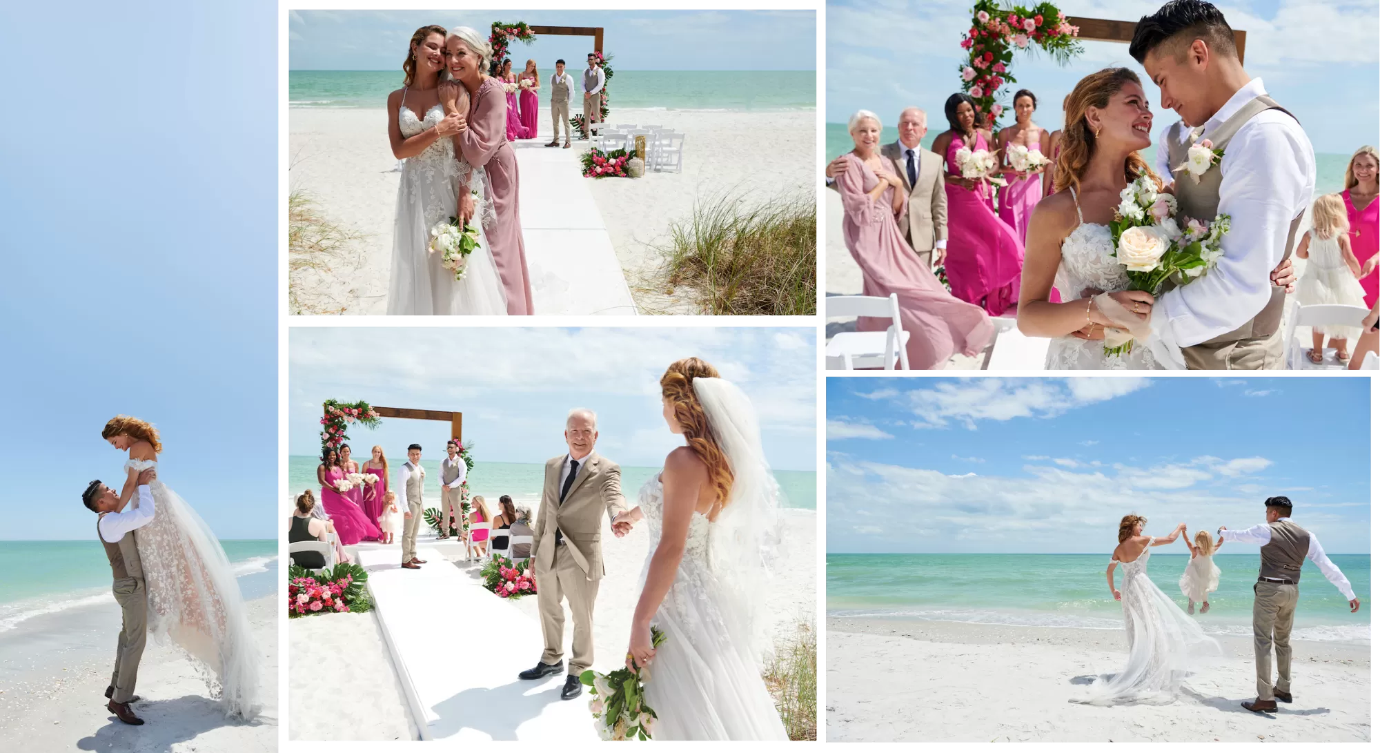 Bridal Guide weddings photo shoot sampling - Casa Ybel